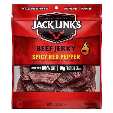 Jack Links Jack Link's Spicy Red Pepper Beef Jerky 2.85 oz Bagged 10000039733